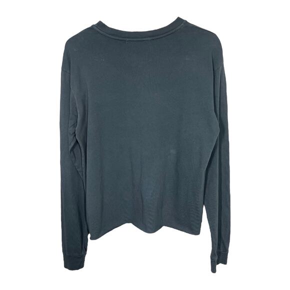 Daydreamer AC/DC For Those About To Rock Long Sleeve Tee Small Oversized Cropped - Picture 3 of 5